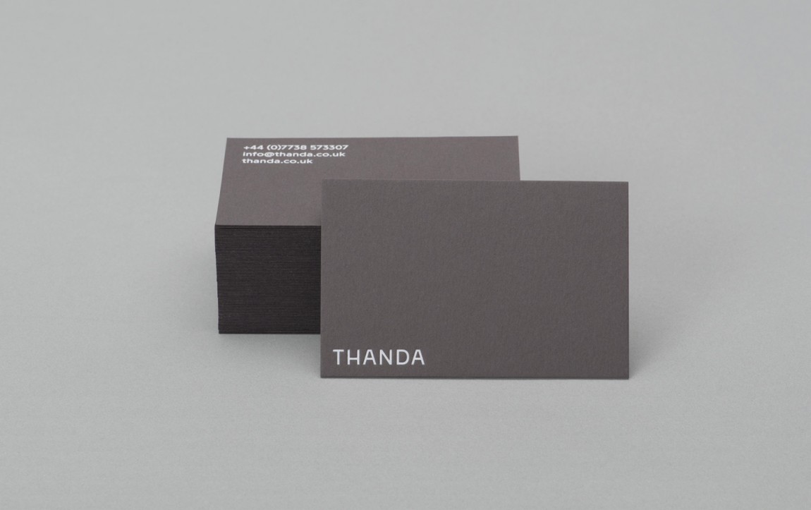 Thanda企业形象设计， 名片设计