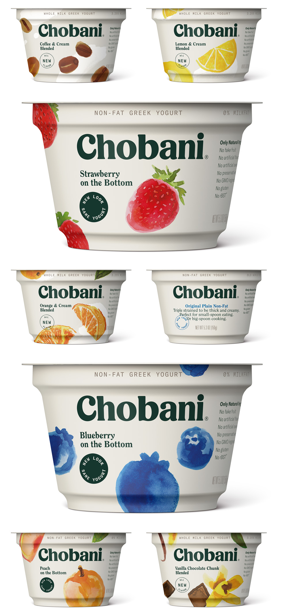 Chobani品牌形象升级的意义，包装设计