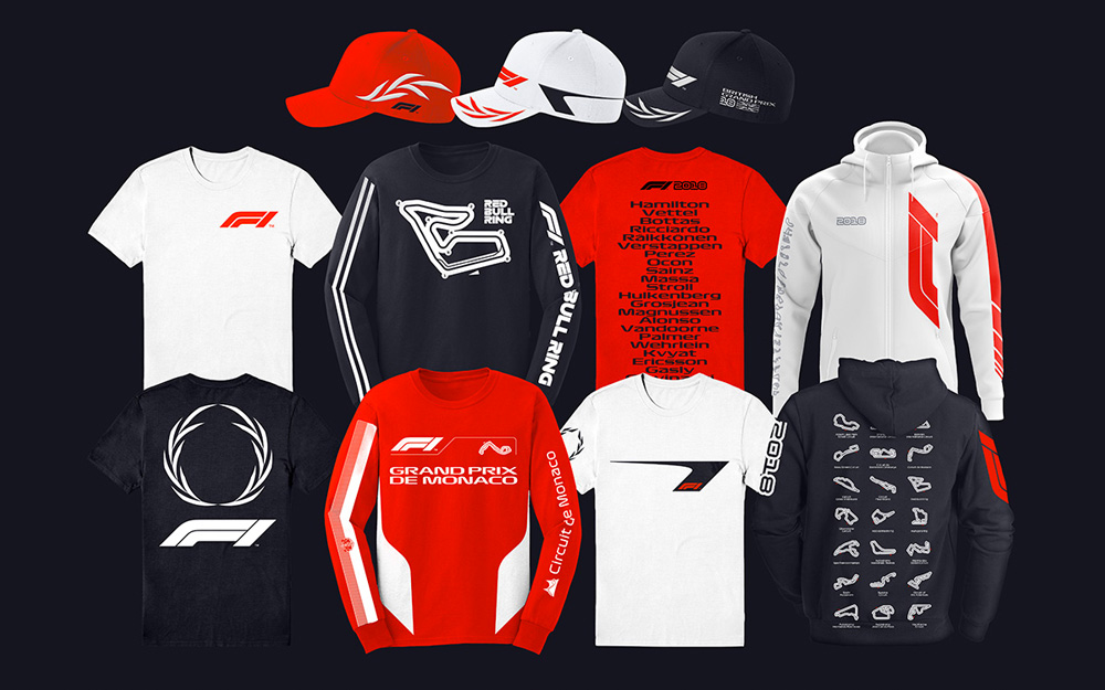 Formula 1一级方程式赛车品牌形象策划设计-服装设计