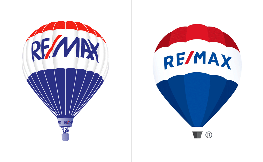 RE/MAX房地產企業品牌形象， logo設計