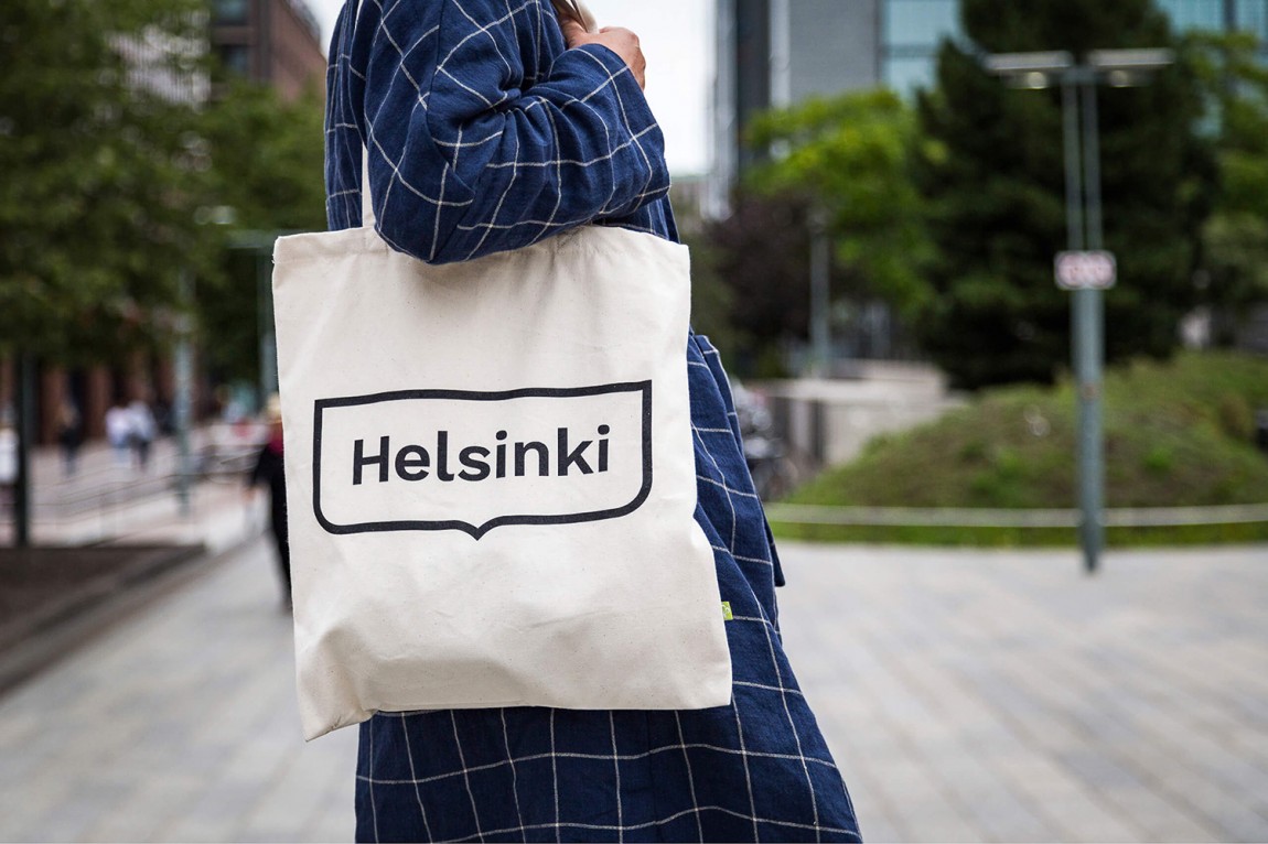 Helsinki芬兰赫尔辛基城市形象设计，手提袋设计