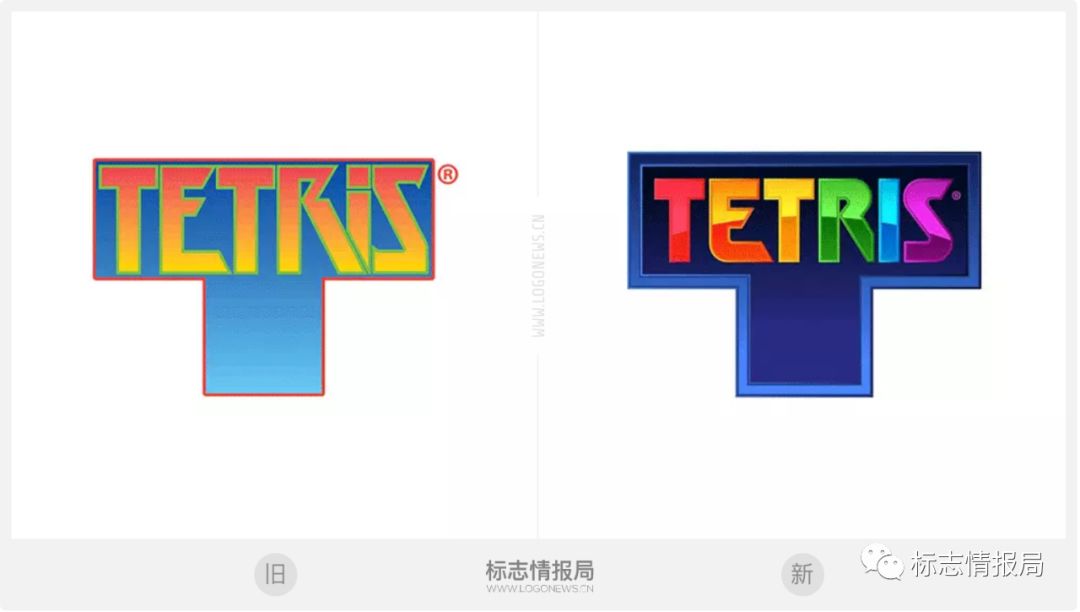 游戏鼻祖俄罗斯方块推出全新LOGO设计