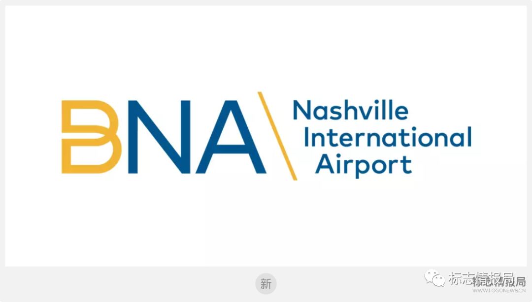 納什維爾國際機場(BNA)logo設計
