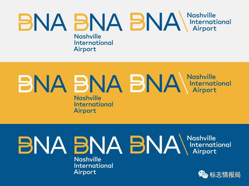 納什維爾國際機場(BNA)全新品牌形象VI設計