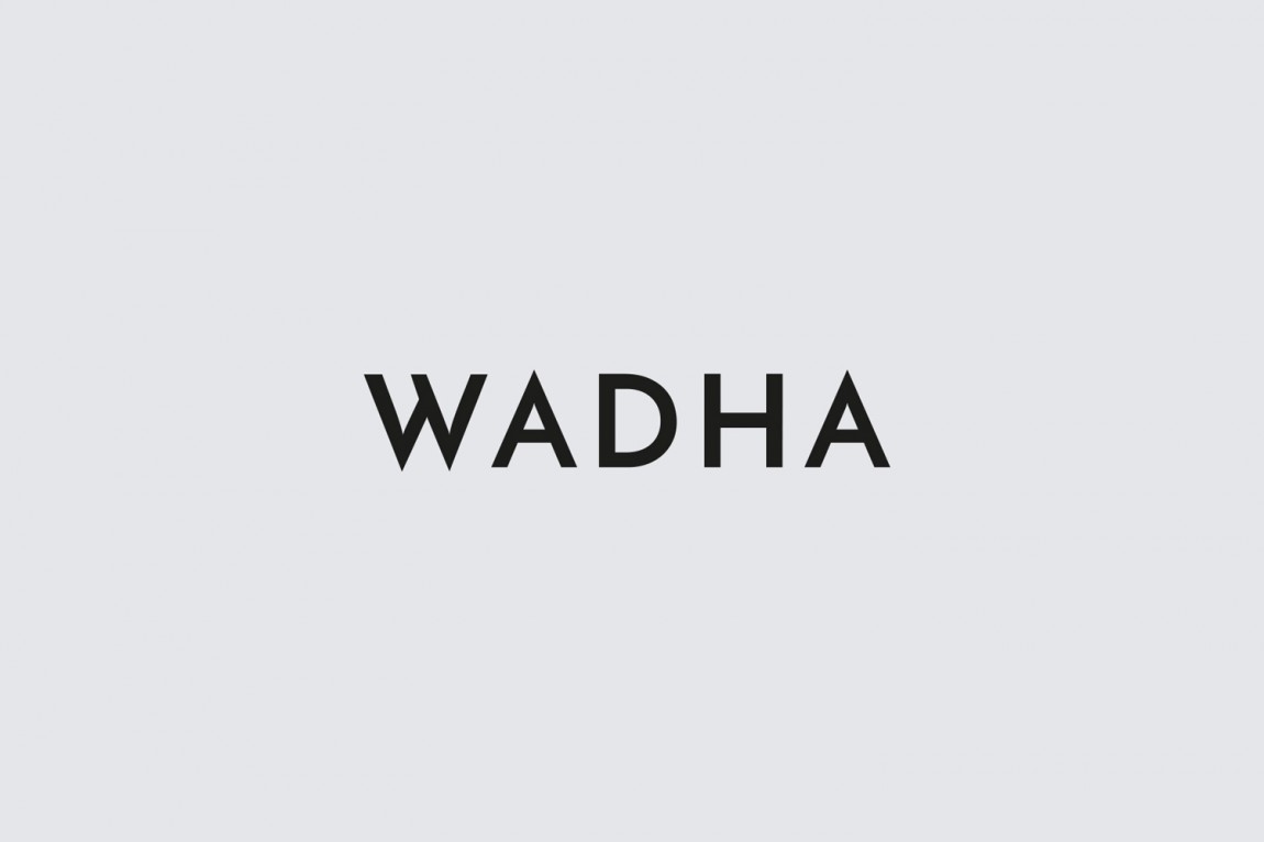 Wadha服装品牌设计，字体设计