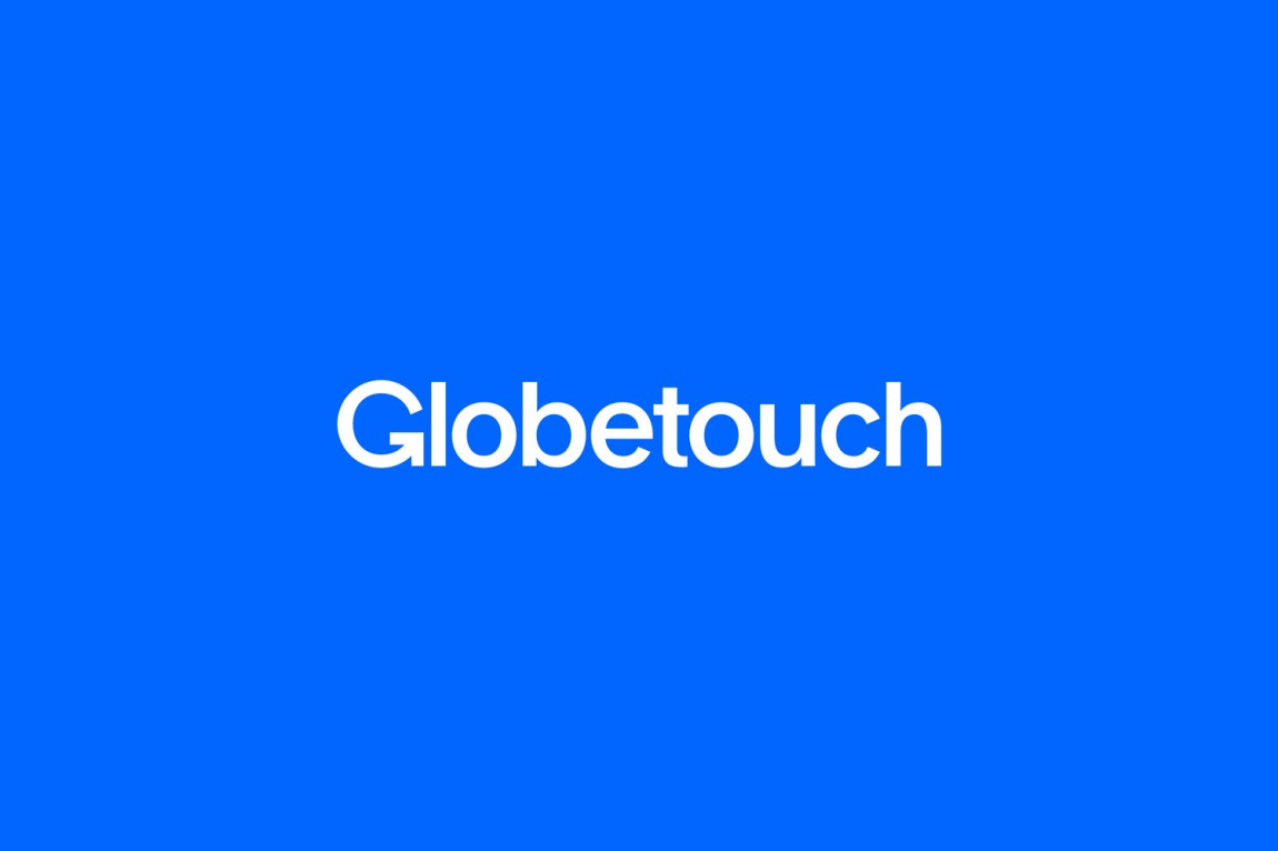 Globetouch通信企业vi视觉形象设计， 字体logo设计