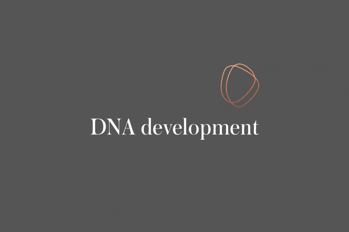  DNA Development 创意品牌logo设计：logo设计