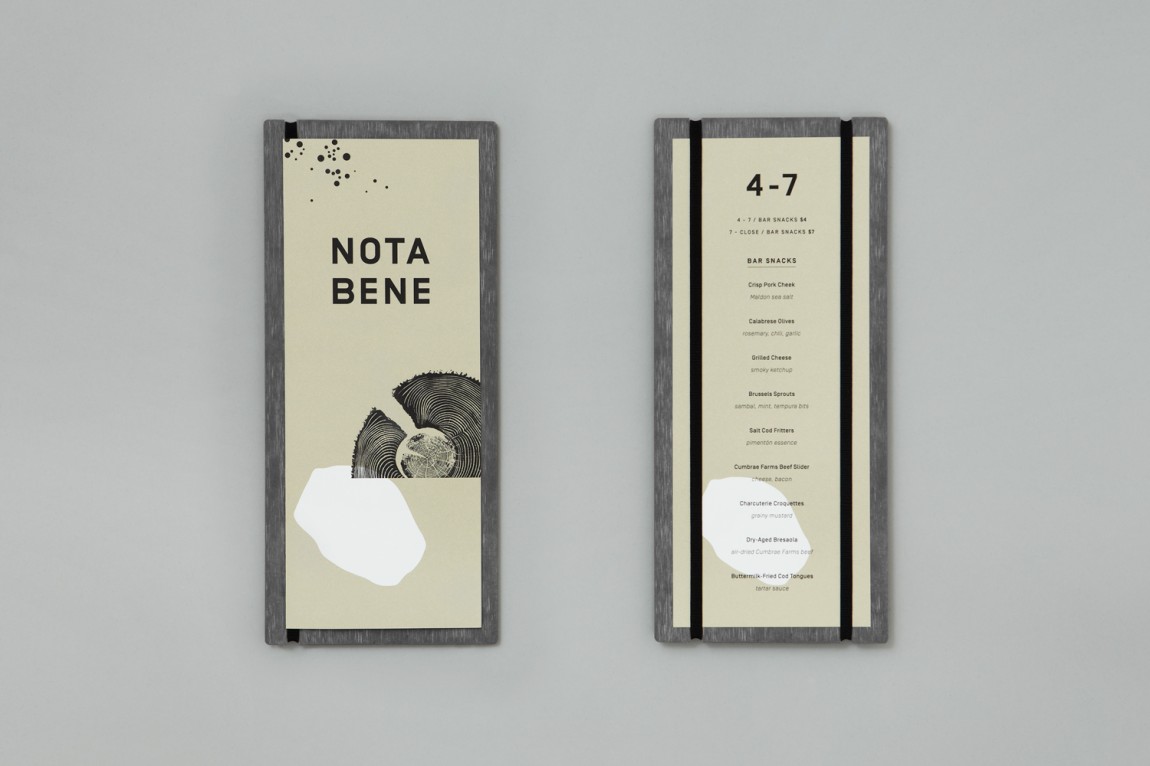  Nota Bene 创意品牌logo设计：包装设计