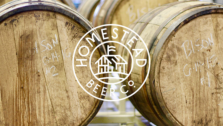 美国Homestead啤酒正式启用新的品牌LOGO设计