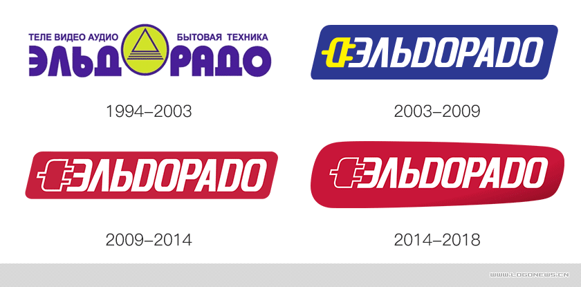 俄羅斯“國美”新品牌logo設計變身“閃電俠”，品牌logo設計