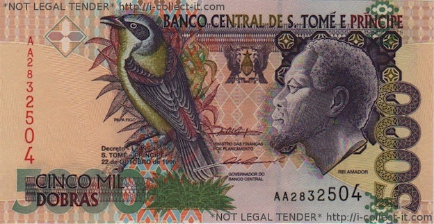 Sao Tome and Principe Dobra