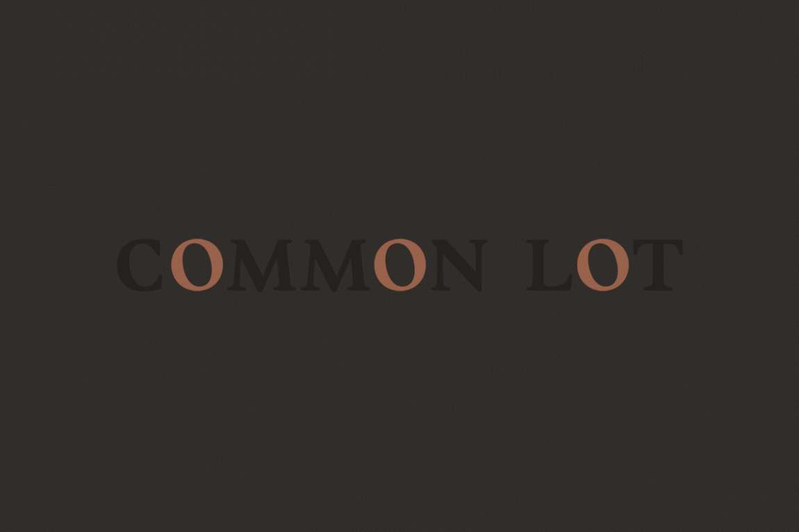 Common Lot餐饮品牌vi设计， 品牌名称设计