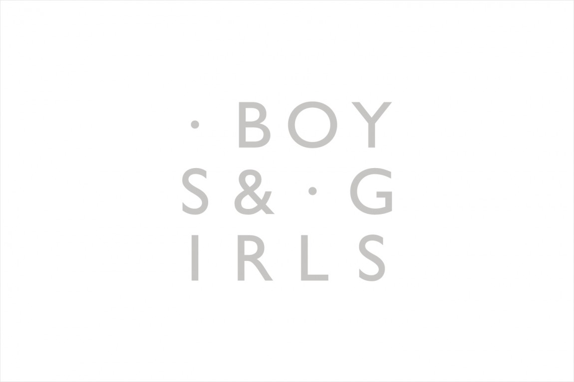 伦敦Boys&Girls服装品牌设计策划案例理念说明，字体logo设计