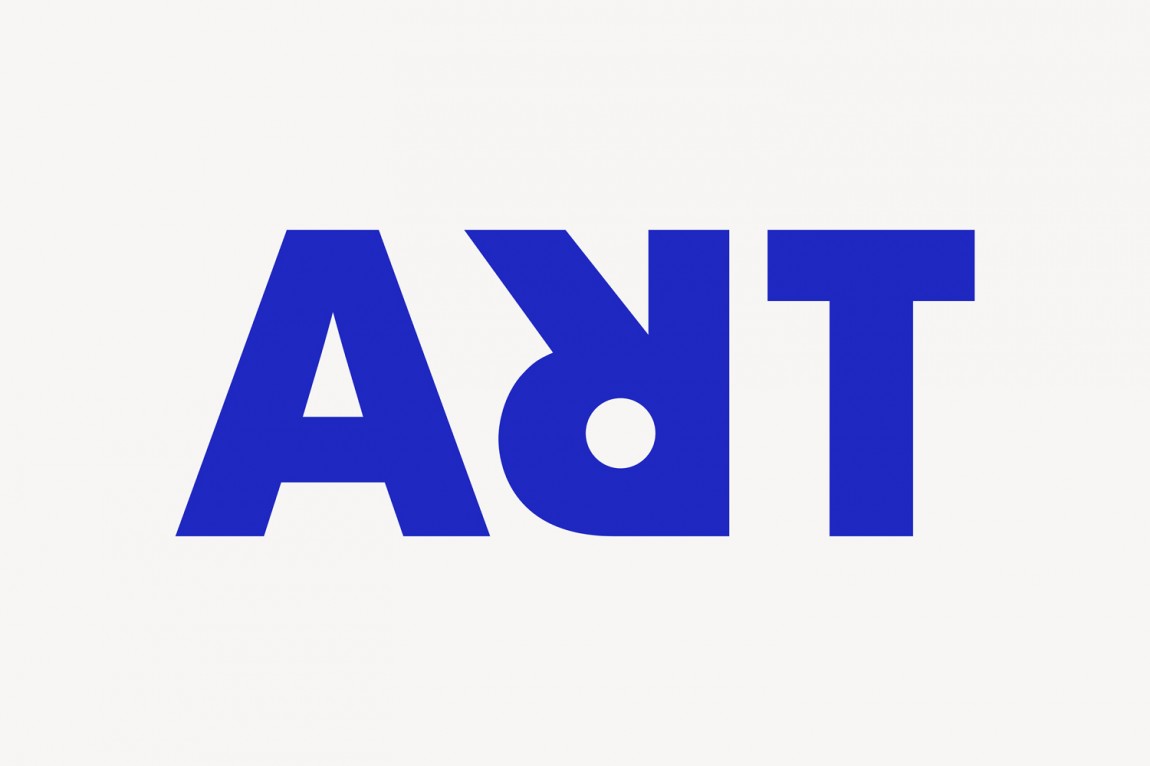 全球顶尖国际艺术平台ArtRabbit英文字母logo设计