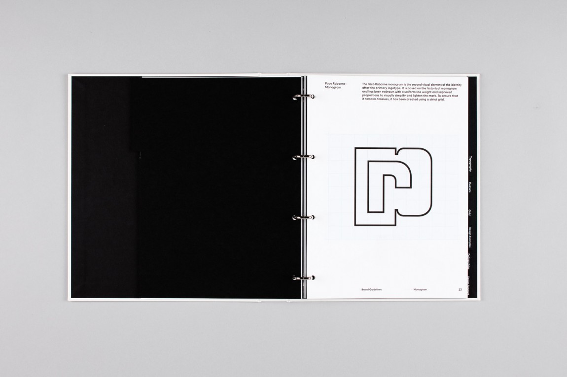 法国时尚品牌Paco Rabanne企业形象设计策划，企业视觉识别VI手册设计