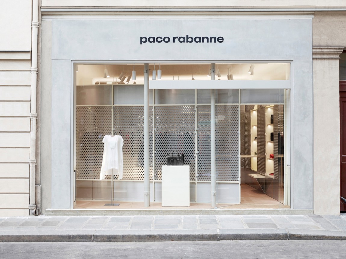 法国时尚品牌Paco Rabanne企业形象设计策划，专卖店设计