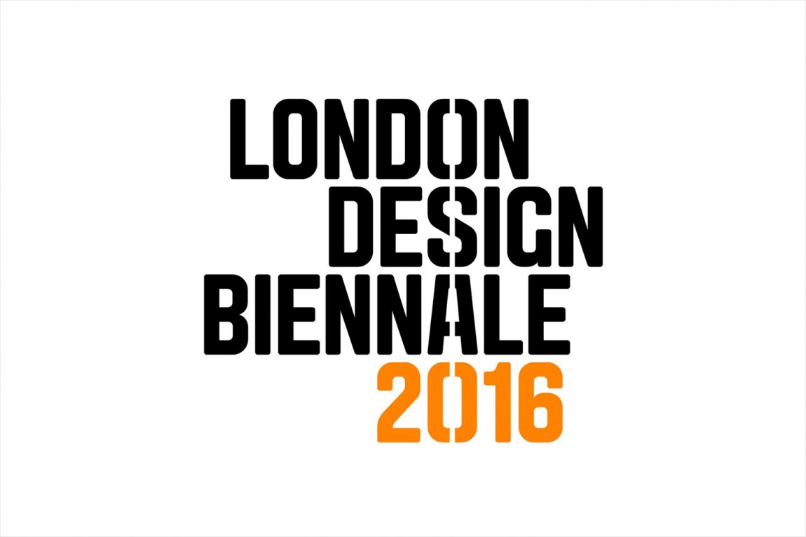 Biennale伦敦设计双年展VI视觉形象设计，耀眼橙与魔石黑