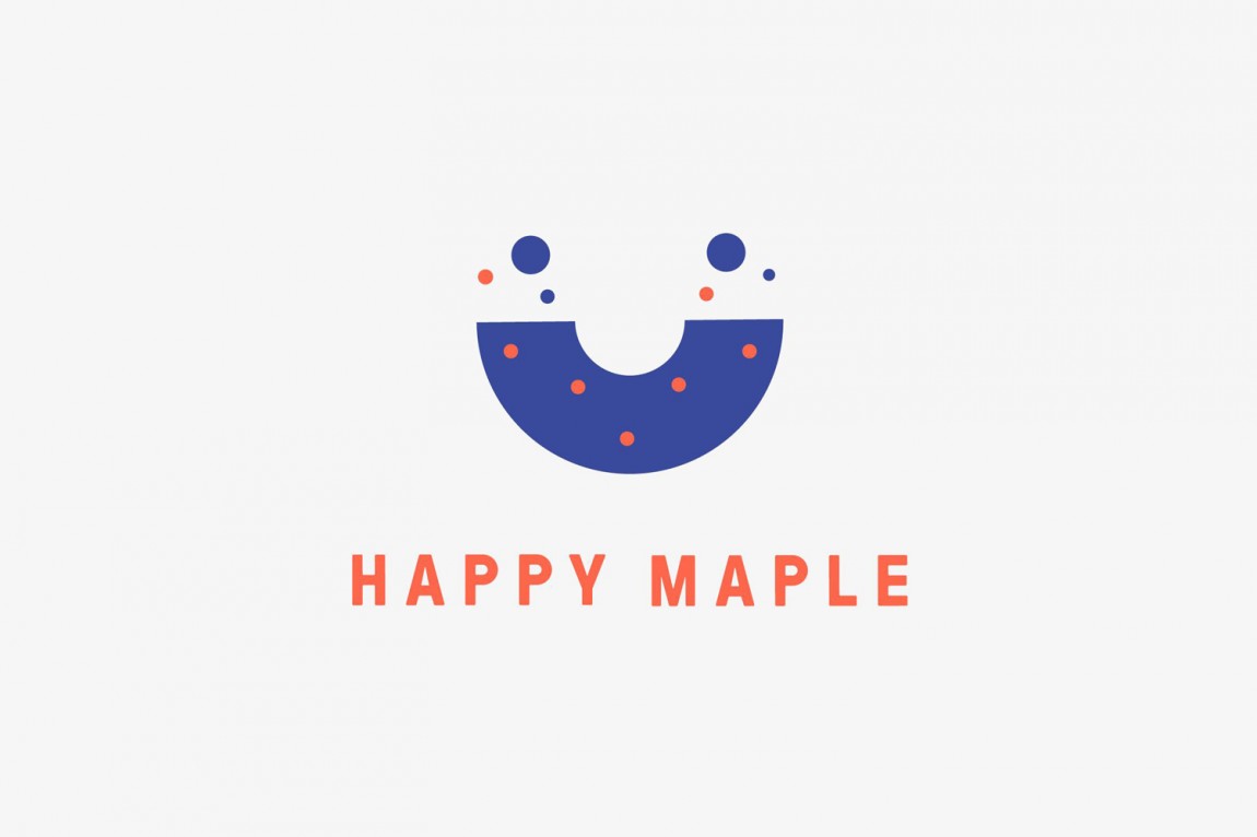 面包房Happy Maple面包店连锁品牌形象设计