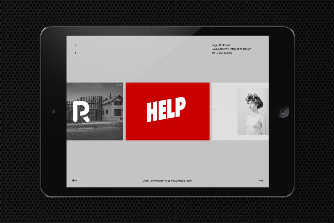 Roger创意开发互动工作室logo设计，公司网站设计
