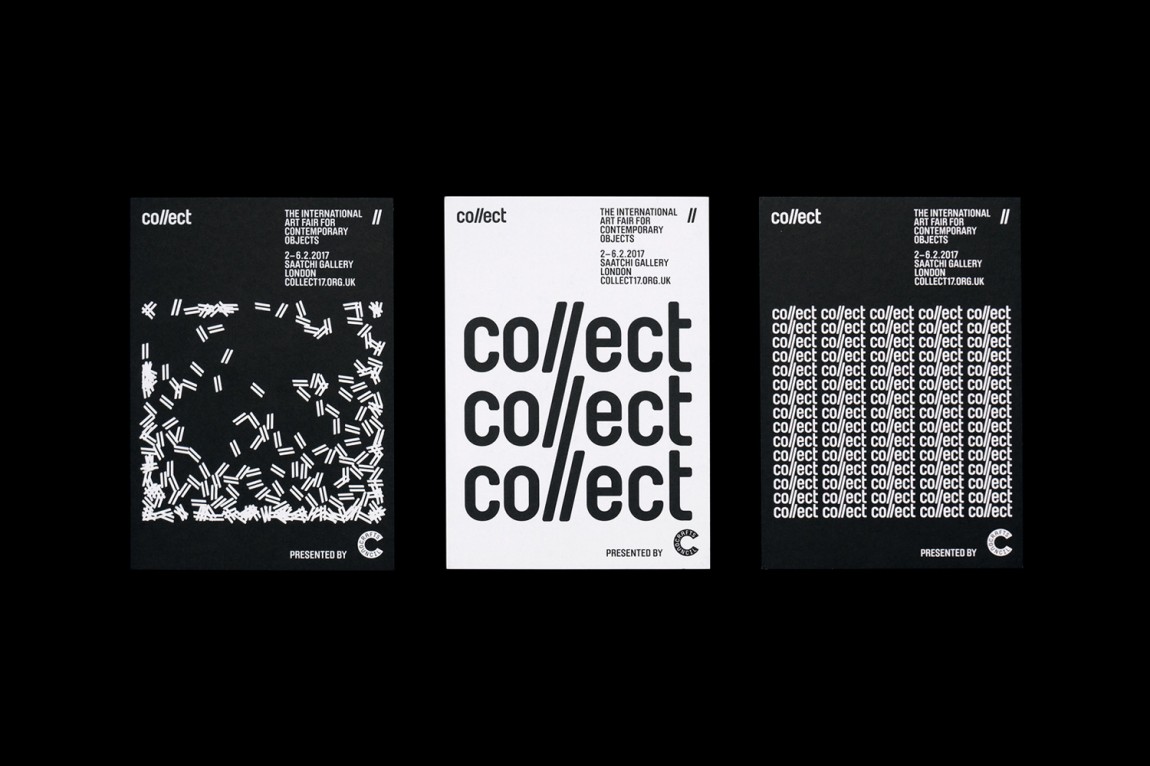 艺术博览会Collect品牌包装设计,含蓄独特的现代主义vis设计