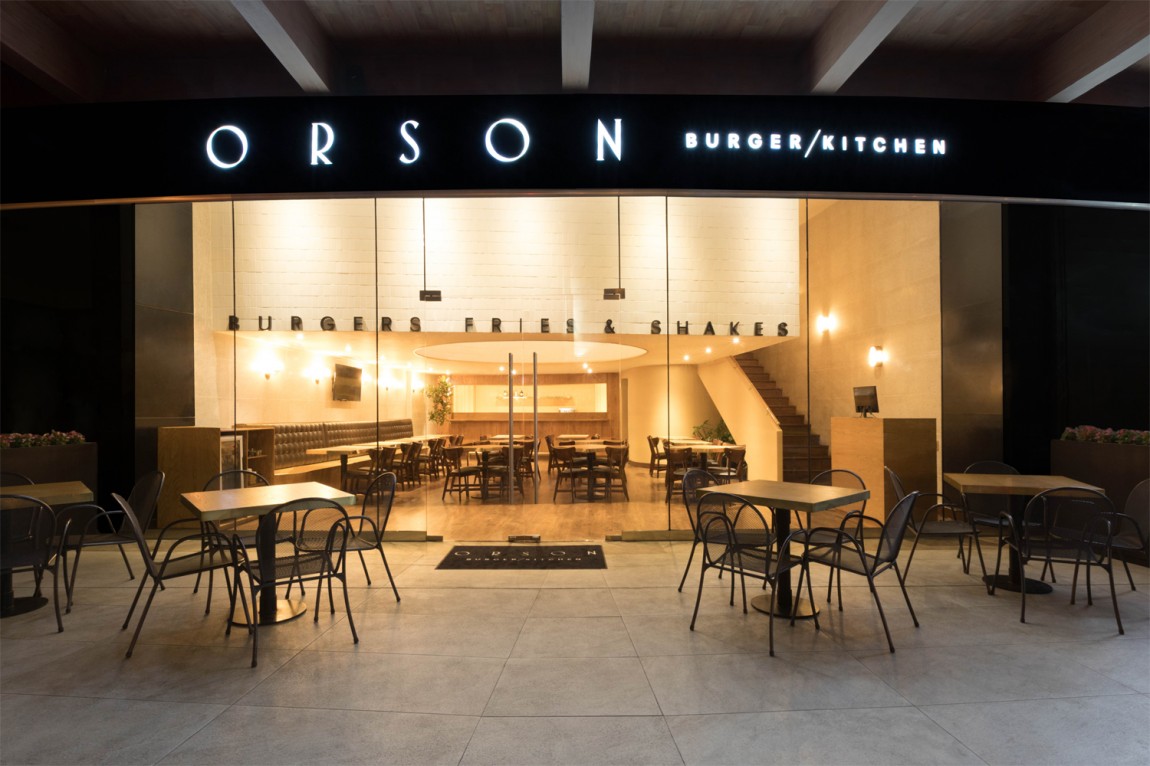 西餐厅品牌Orson餐饮vi设计，户外招牌设计