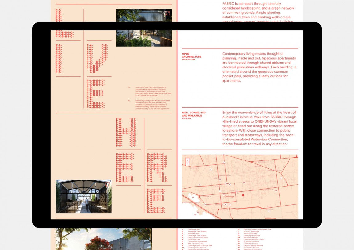 住宅公寓Fabric地产企业形象设计， 企业形象设计手册