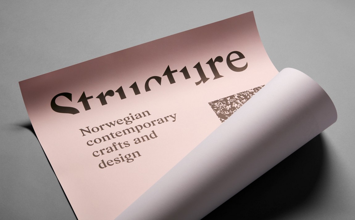 挪威當代工藝與設計展vi形象設計，企業畫冊設計