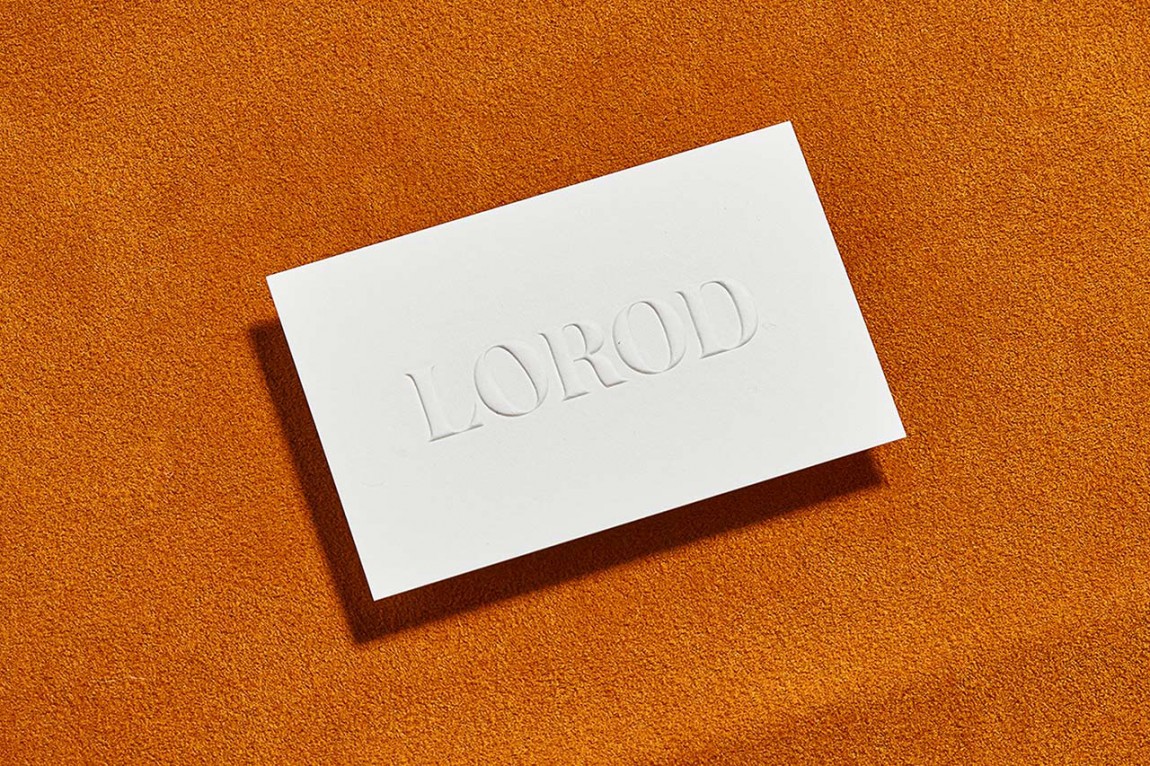 美国时尚服饰品牌Lorod服装品牌设计，名片设计