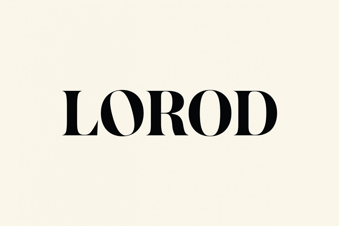 美国时尚服饰品牌Lorod服装品牌设计，字母logo设计