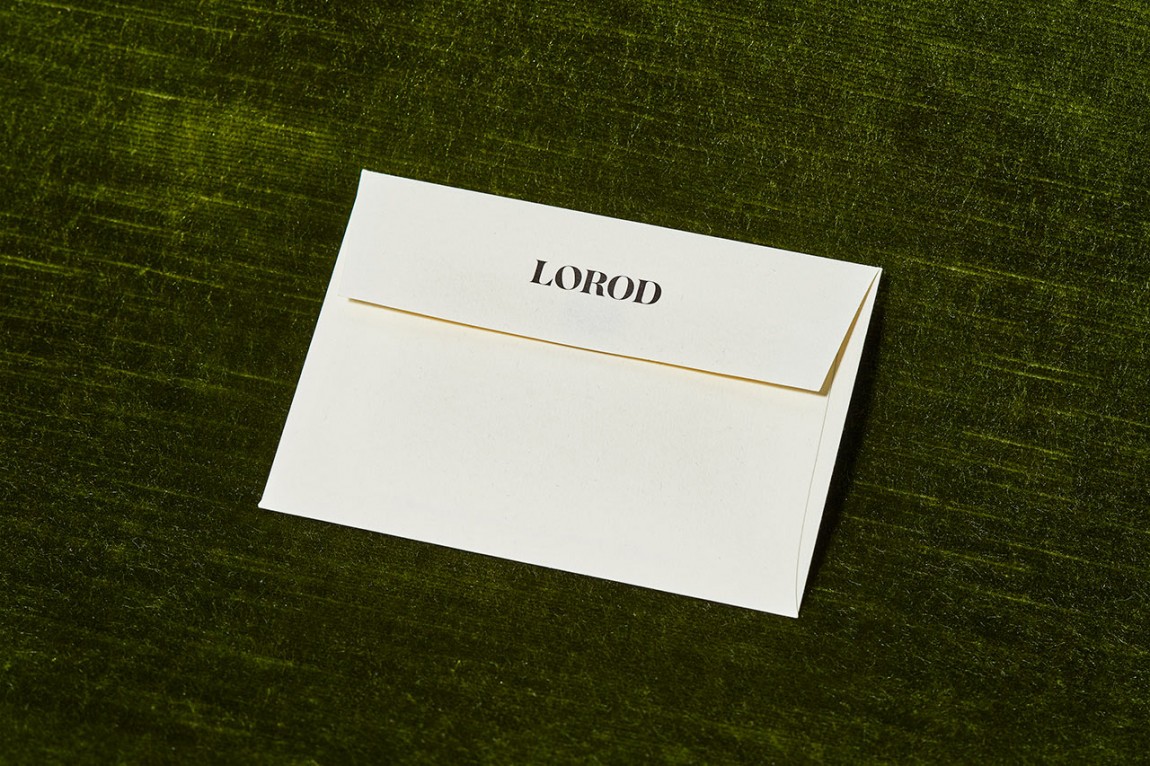 美国时尚服饰品牌Lorod服装品牌设计，信封设计
