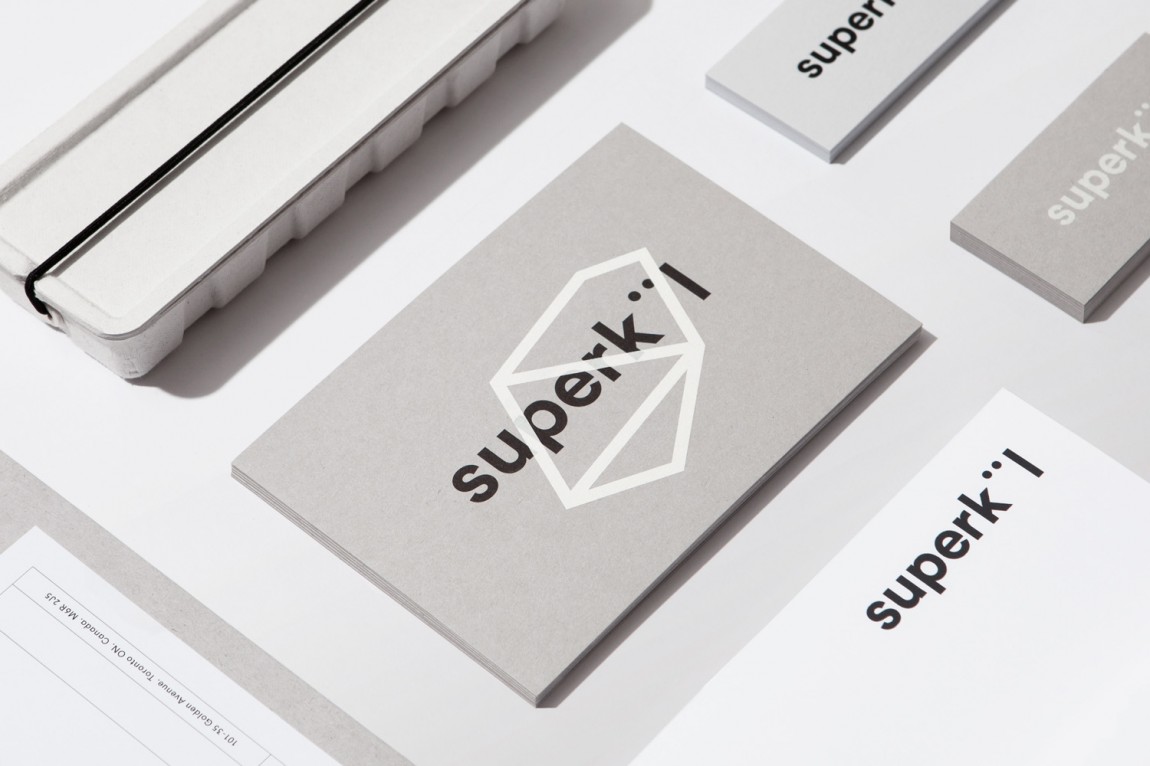 Superkul建筑公司VI设计, 名片设计