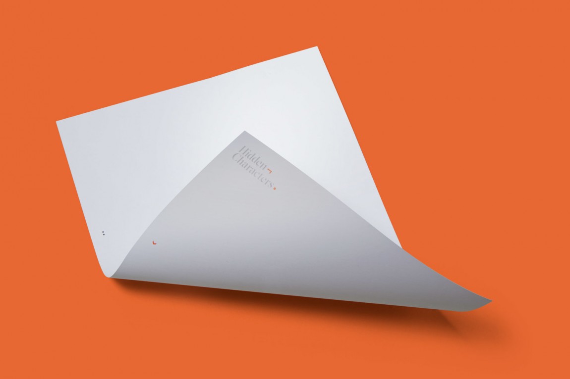 Brand identity and headed paper for Sydney-based PR firm Hidden Characters by RE, Australia