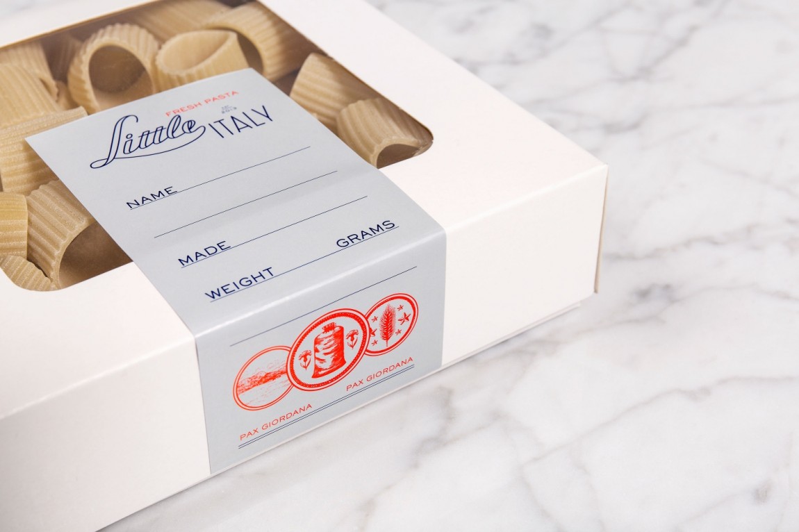 Little Italy意大利餐厅VI设计，礼品盒设计