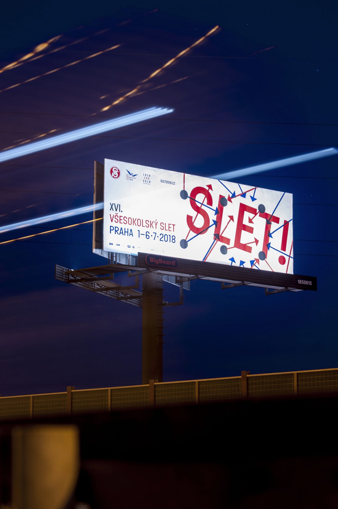 布拉格体育项目Slet品牌视觉形象设计案例，户外海报设计