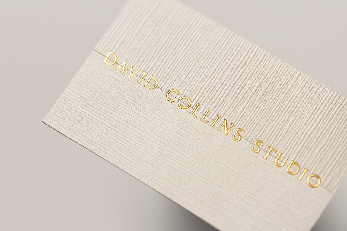 室内建筑设计事务所(David Collins)品牌策划设计,logo字体设计