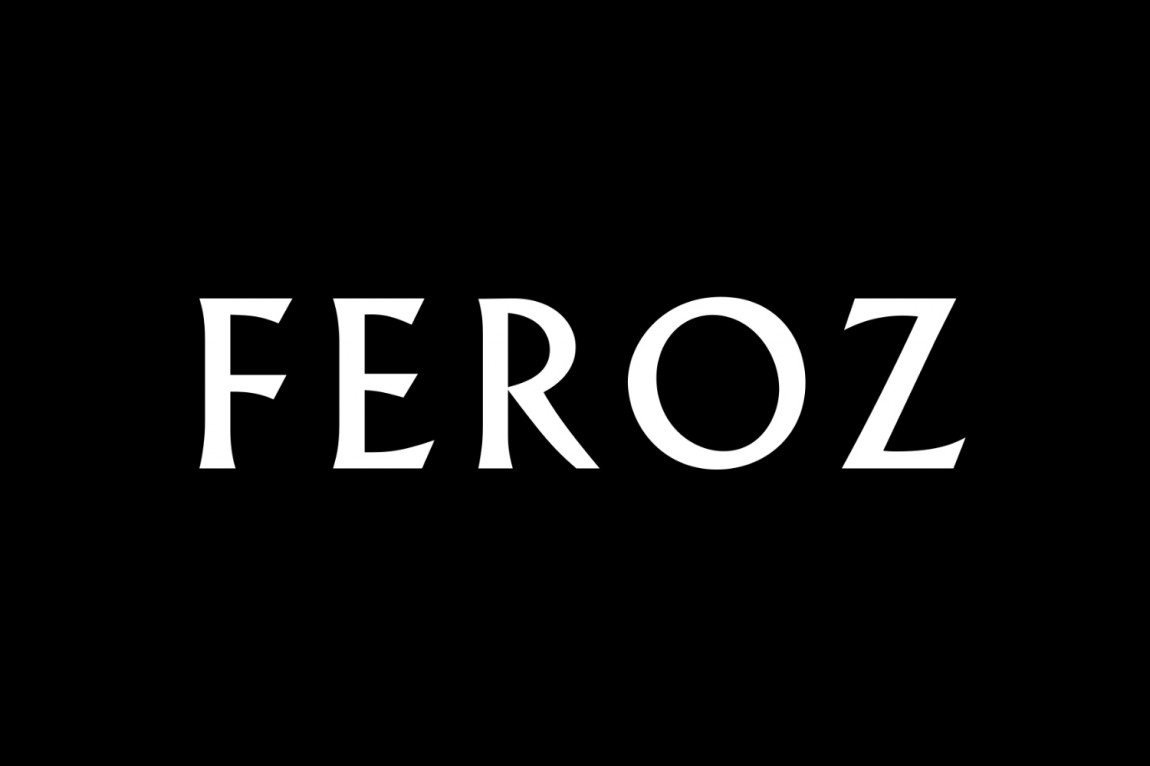 Feroz餐厅与俱乐部品牌形象设计，字体logo设计