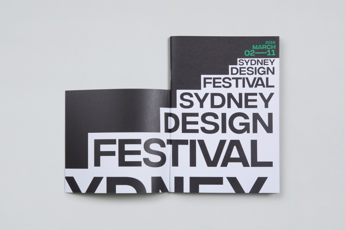 悉尼设计节视觉传达艺术设计，宣传册设计
