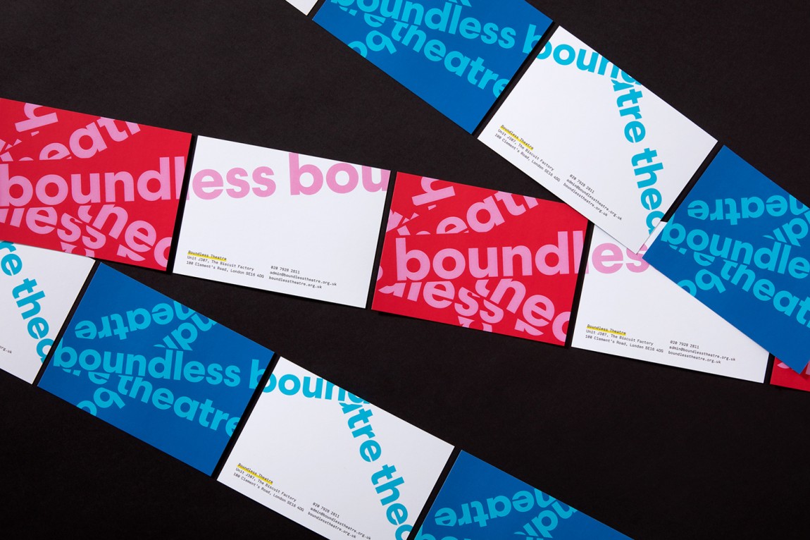 英国Boundless剧院集团cis企业形象设计