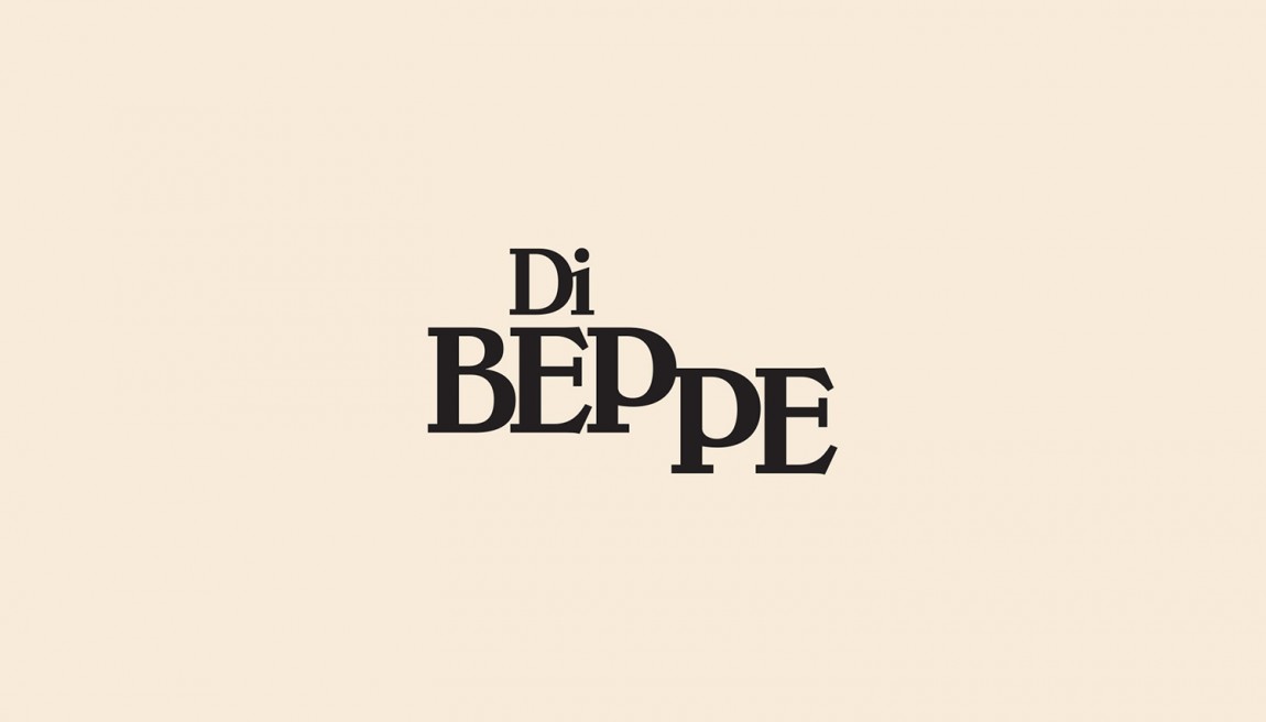 意大利健康饮食餐厅Di Beppe餐饮品牌设计，logo设计