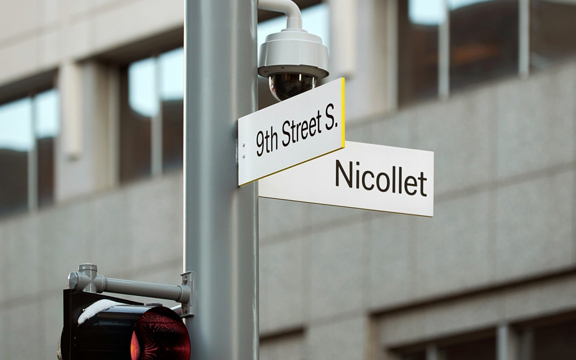 Nicollet商業街視覺形象VI，環境導視設計系統設計