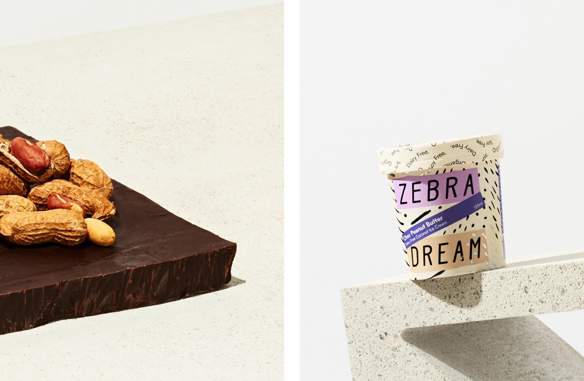 Zebra Dream有机冰淇淋产品品牌包装设计