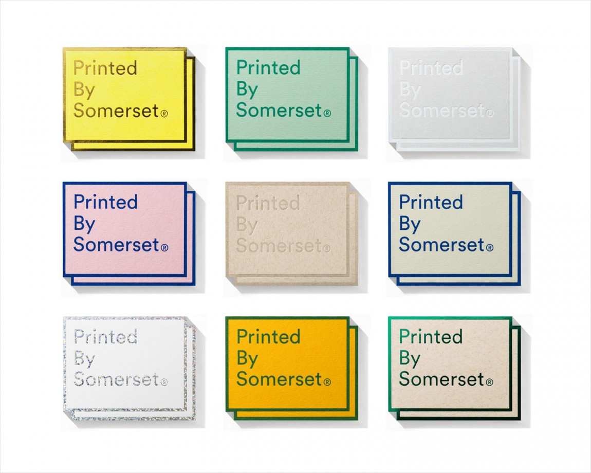 Somerset印刷公司品牌形象vi设计