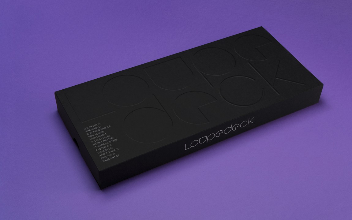 Loupedeck图形处理公司vis设计，包装盒设计