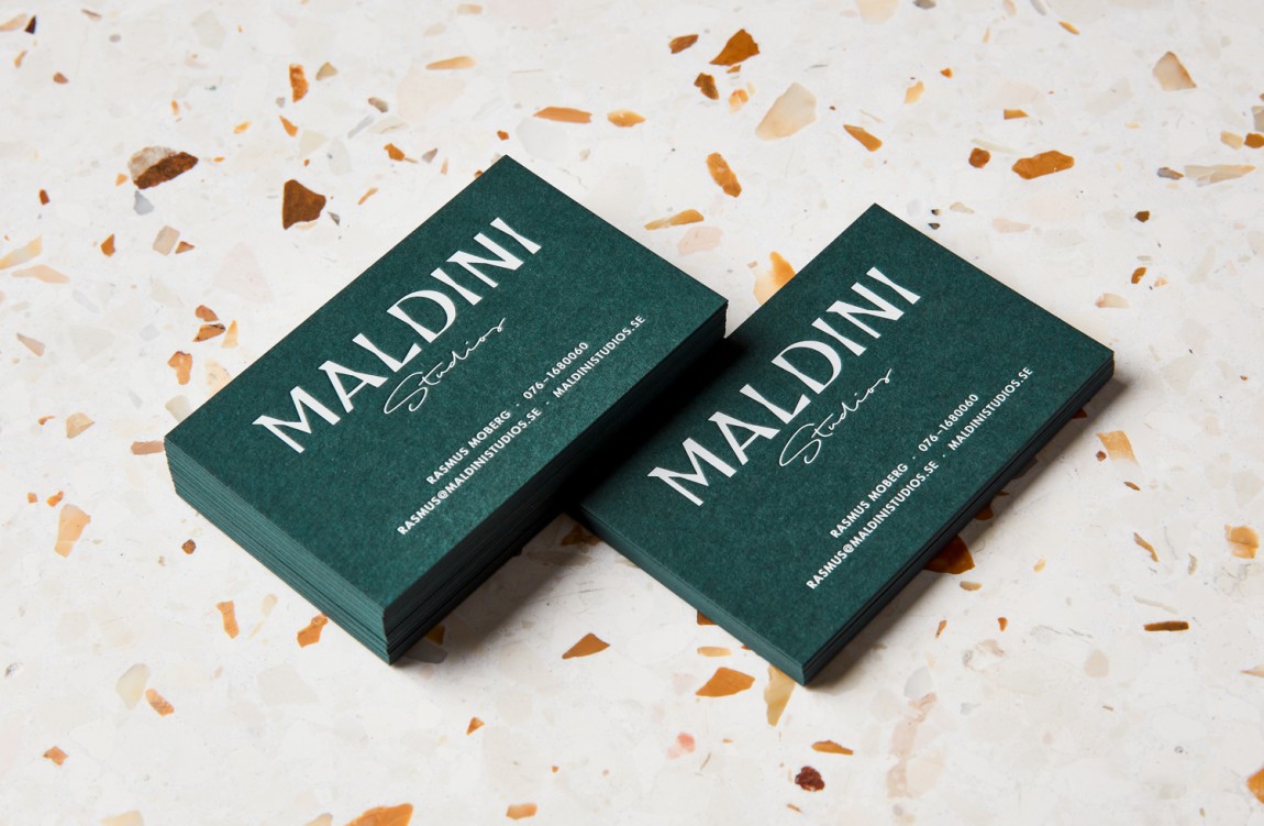 Maldini品牌形象策划设计，名片设计