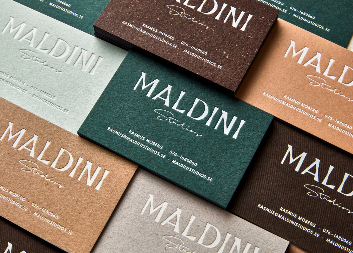 Maldini品牌形象策划设计，办公应用设计