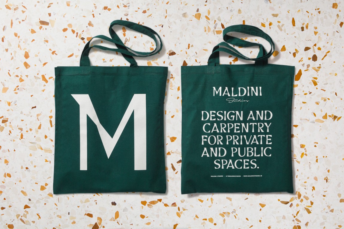Maldini品牌形象策划设计，手提袋设计