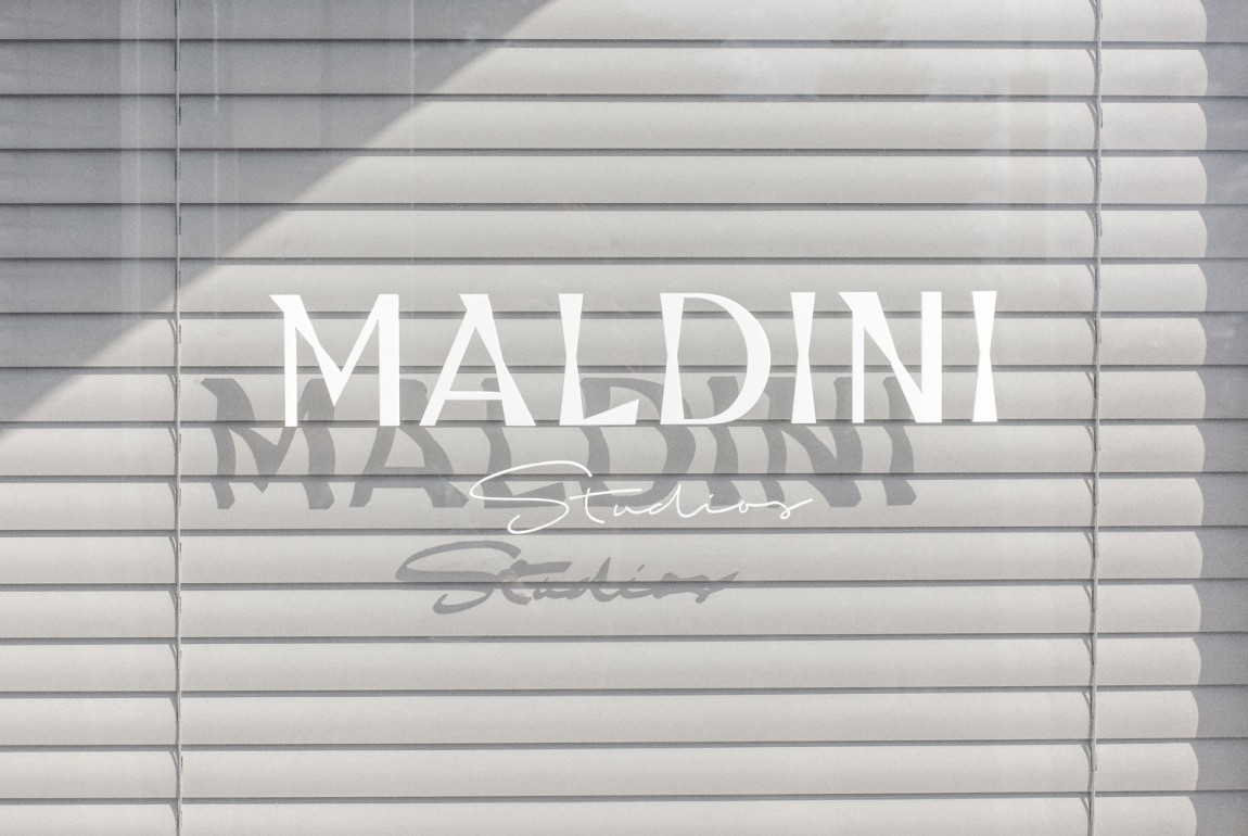 Maldini品牌形象策划设计，标牌设计