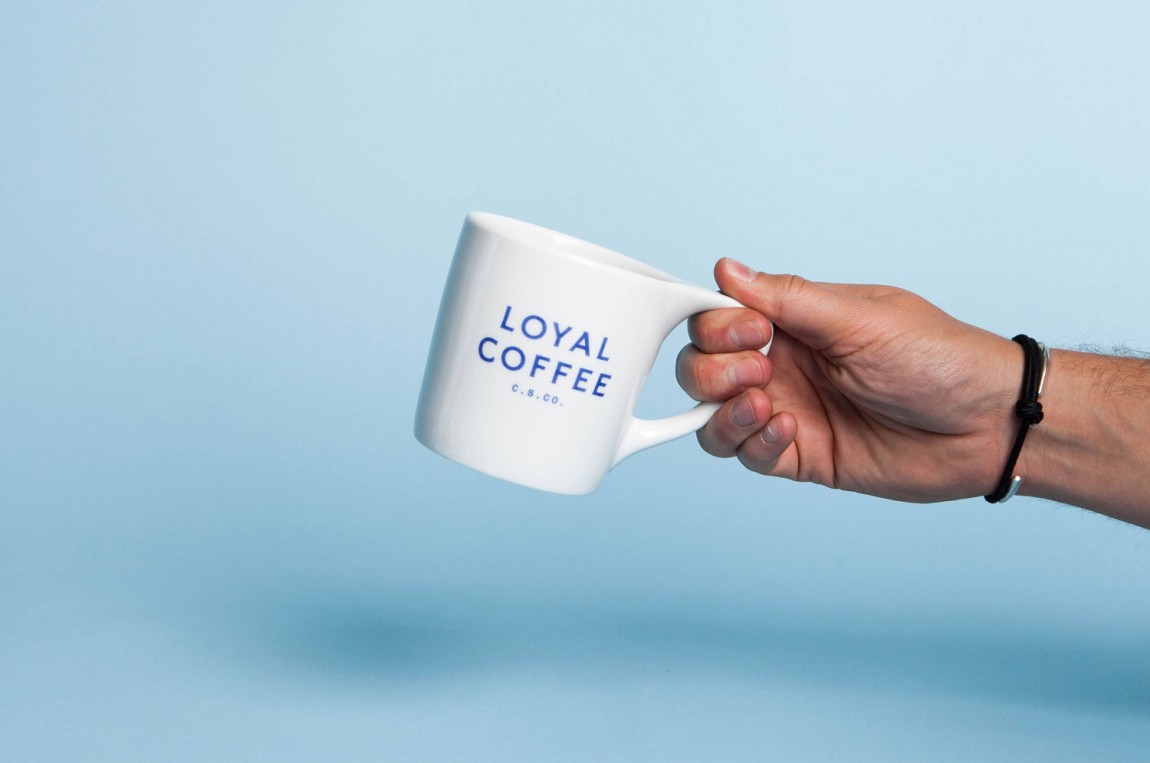 Loyal Coffee特色咖啡店品牌形象策劃，咖啡vi設計，杯子設計