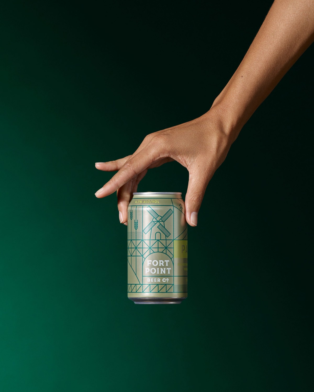 旧金山FPB公司精酿啤酒公司vi设计，易拉罐包装设计