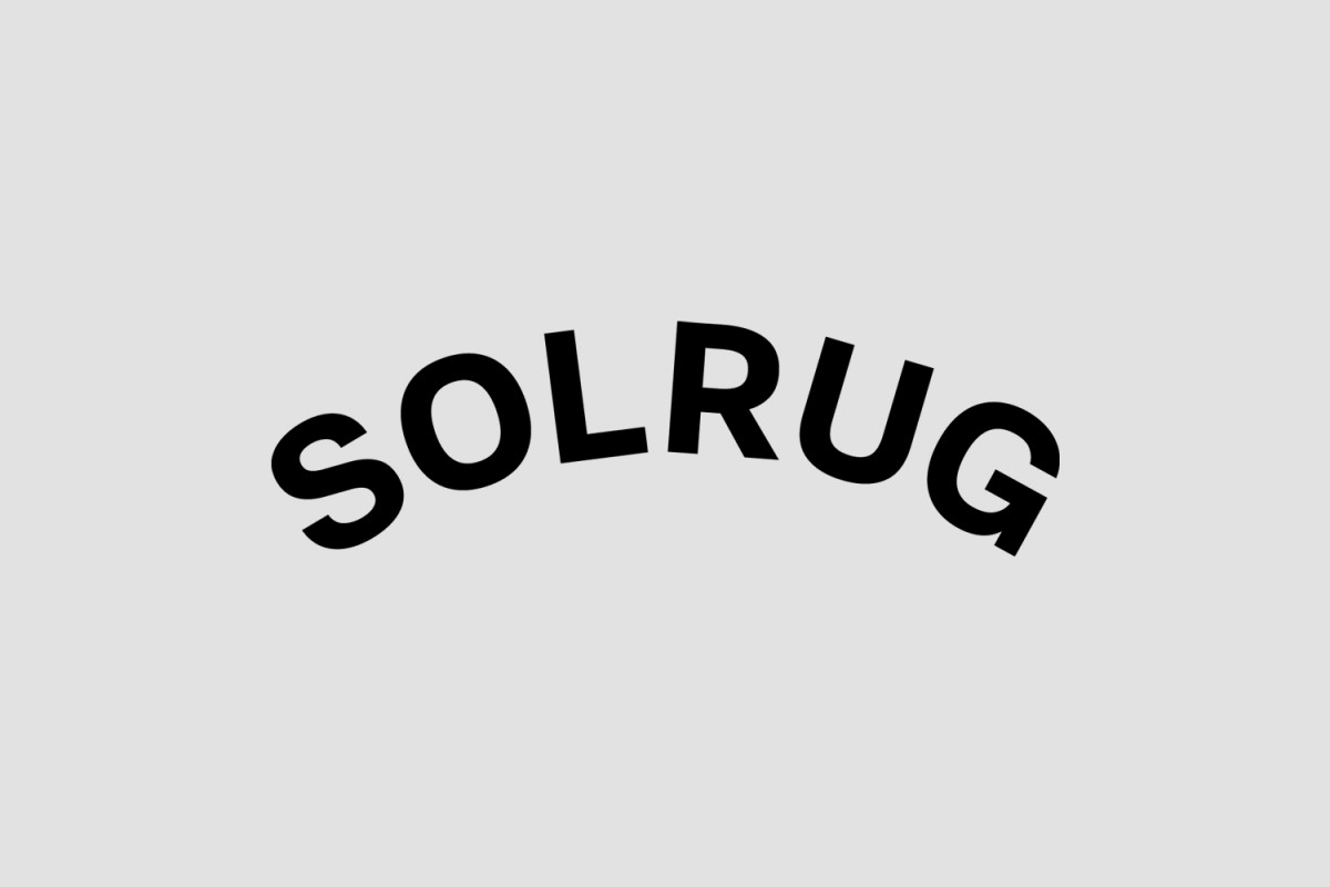 Logotype for Solrug by Bielke & Yang, Norway